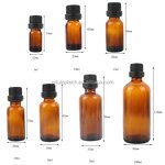 Essential Oil Bottle Manufacturer - Empty Amber Brown Glass 10ml-50ml with Tamper Proof