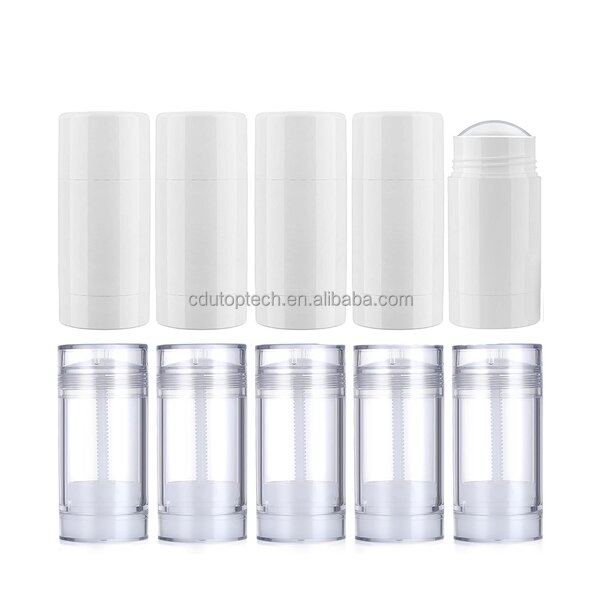 Deodorant Packaging Bottle Factory - 75ml Black White Clear Twist up 30ml-50ml Empty