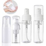 Plastic Foam Pump Bottle Supplier - 30ml-200ml Empty Clear White pink PET Facial