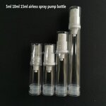 Travel Airless Spray Bottle Factory - 5ml-15ml Mini Plastic Airless Perfume Lotion Pump