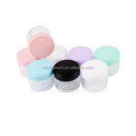 Mini Cosmetic Container Supplier - Transparent Sample PS Clear 10g-20g Plastic Cream
