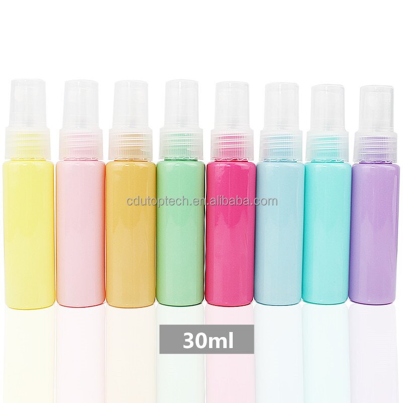Plastic Spray Bottles Factory - Wholesale 10ml-50ml Macaron Color PET Refillable Fine