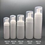 Facial Cleanser Foam Bottle Factory - 30ml-200ml PET White Clear Transparent Soap Foam