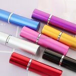 Mini Perfume Atomizer Manufacturer - 5ml Aluminum Travel Sized Refillable Spray Bottle