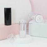 Salve Plastic Deodorant Tube Factory - 15ml-15g Round Twist up Black White Clear Empty