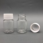 Capsule Medical Bottle Factory - Ready to Ship 20ml White Clear Empty Plastic Pill