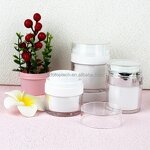 Airless Cream Pump Pot Supplier - 15ml-50ml Plastic Luxury Cosmetic 15g-50g Packaging