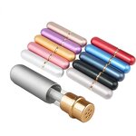 Aluminum Inhaler Supplier - Refill 10 Colors Stock Empty Aromatherapy Metal Personal