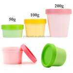 Plastic Cream Jar Factory - Factory Price Lush 50ml-200ml PP Face Cream Body Butter