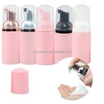 Plastic Foam Pump Bottle Supplier - 30ml-200ml Empty Clear White pink PET Facial