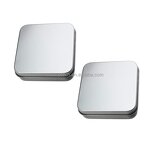 Pocket Metal Tin Box Supplier - Wholesale Hinged Square Small Gift for Pills Chewing Gum