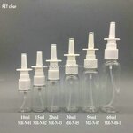 Mini Nose Sprayer Manufacturer - 5ml HDPE Black Portable Medical Pharmaceutical