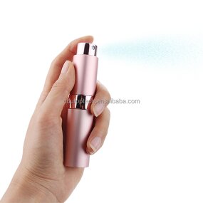 Travel Perfume Atomizer Supplier - 8ml Pocket Sized Aluminum Refillable Rotation Twist