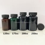 Pill Bottles Supplier - Capsule Pharmacy HDPE/PET Plastic 100ml-200ml Screen Printing