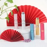 Travel Perfume Atomizer Supplier - 8ml Pocket Sized Aluminum Refillable Rotation Twist