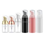 Facial Cleanser Foam Bottle Factory - 30ml-200ml PET White Clear Transparent Soap Foam