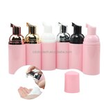 Soap Foam Pump Bottle Factory - Factory Empty 30ml-60ml Pink God Plastic Lash Shampoo