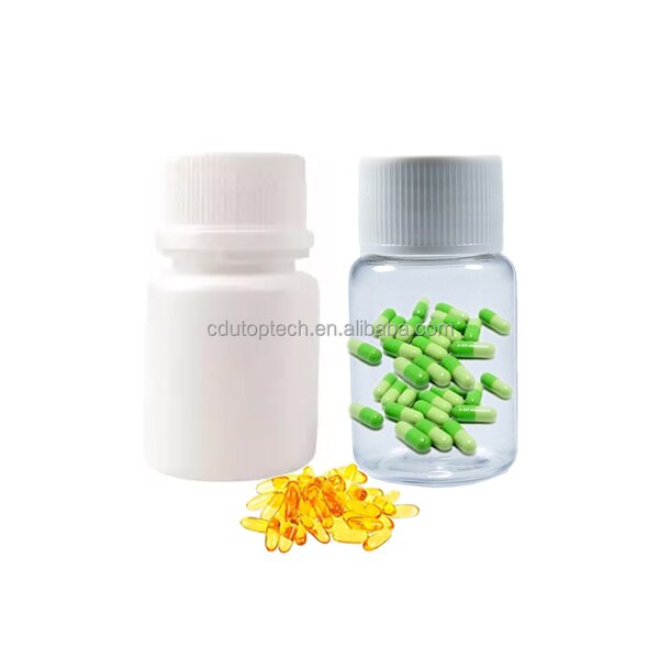 Pharmaceutical Pill Bottles Supplier - 20cc-20ml White Clear Plastic Tablets Capsules