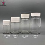 Medical Pill Bottles Manufacturer - 10ml-100ml White Clear Empty Plastic Vitamin Tablets