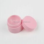 Plastic Cream Jar Manufacturer - Wholesale Solid Frosted pink Black White Blue 10g-50g