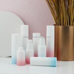 Gradient Airless Pump Bottles Factory - 20ml-50ml Luxury pink Blue Cosmetic Foundation Serum
