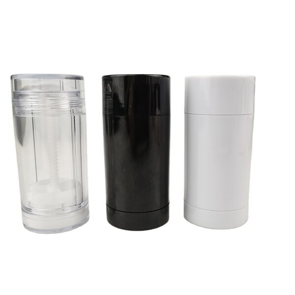 Plastic Gel Deodorant Container Factory - 30g-30ml Empty Round Twist up Cosmetic Tube