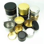 Empty Candle Tin Container Manufacturer - Gift Scented 4oz Factory Price 2oz-8oz with Lid