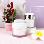 Airless Cream Pump Pot Supplier - 15ml-50ml Plastic Luxury Cosmetic 15g-50g Packaging