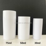 Deodorant Bottle Manufacturer - Wholesale 75g-75ml 2.5oz Glossy White Black Balm