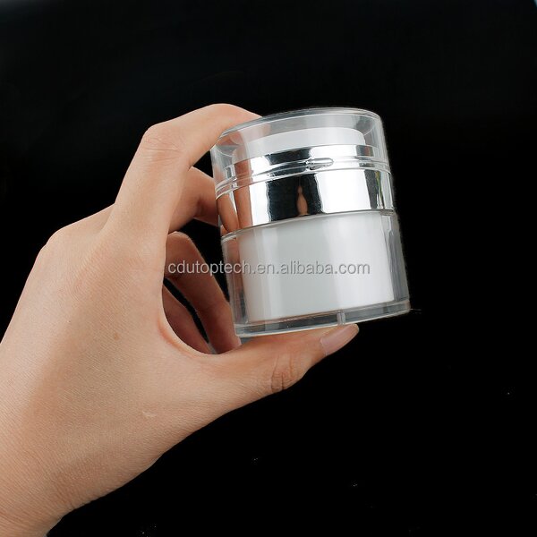 Vacuum Cream Jar Factory - 15g-50g Press Style Cosmetic Airless Pump Skin Care