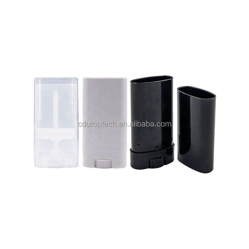 Deodorant Stick Container Manufacturer - Cheap 15ml-15g Transparent Black White Empty Oval