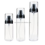 Mist Spray Bottle Supplier - Refillable PETG 80ml-120ml Clear Face Body Toner