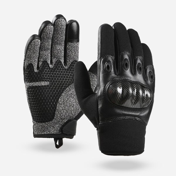 Fire Proof Hand Gloves Manufacturer - Heavy Duty Microfiber Leather Polyester With Touch