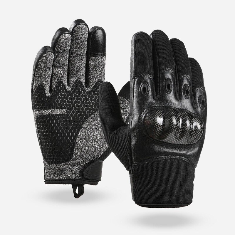Fire Proof Hand Gloves Manufacturer - Heavy Duty Microfiber Leather Polyester With Touch