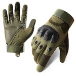 Motorcycle Racing Gloves Supplier - Heavy-Duty Microfiber Durable Knuckle Training Touchscreen