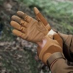 Fingerless Tactical Gloves Supplier - Factory Wholesale Outdoor Motorcycle Pig Touchscreen