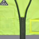 High Vis Reflective Vest Supplier - Breathable Fabric Multi-pocket Traffic Gas Station Work