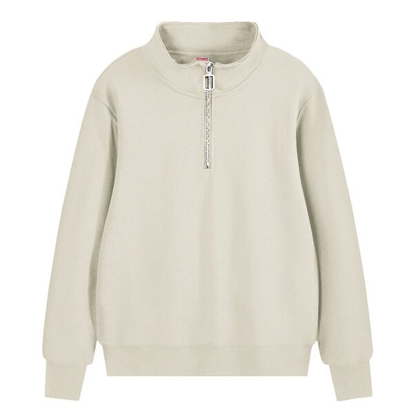 Winter Streetwear Supplier - Men's Eco-Friendly Cotton/Bamboo 370g Woven Zipper-Up Pocket