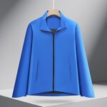 Pilot Windbreaker Manufacturer - Unisex Anti-static Waterproof Soft Shell Zipper Custom