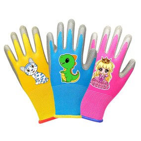 Waterproof Work Gloves Factory - Acrylic Non-Slip 7 oz Anti-Static Garden Children Tear Resistant