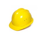 Hard Hat Factory - Classic V-shaped Slotted 4 Suspension Points Construction Work