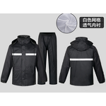 Safety Rain Jacket Supplier - Green Oxford Cloth Hi Visibility Reflect Hood Custom Logo