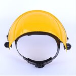 Logging Safety Helmet Factory - Face Shield Steel Mesh Visor for Garden Forest