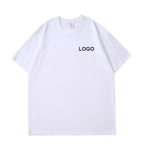 Heavyweight T Shirt Supplier - Plain High Quality Cotton Blank Custom White Unisex Oversized