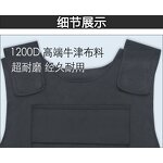 Security Vest Supplier - Knife Resistant PE Oxford Cloth Durable Anti Cut Stab Proof