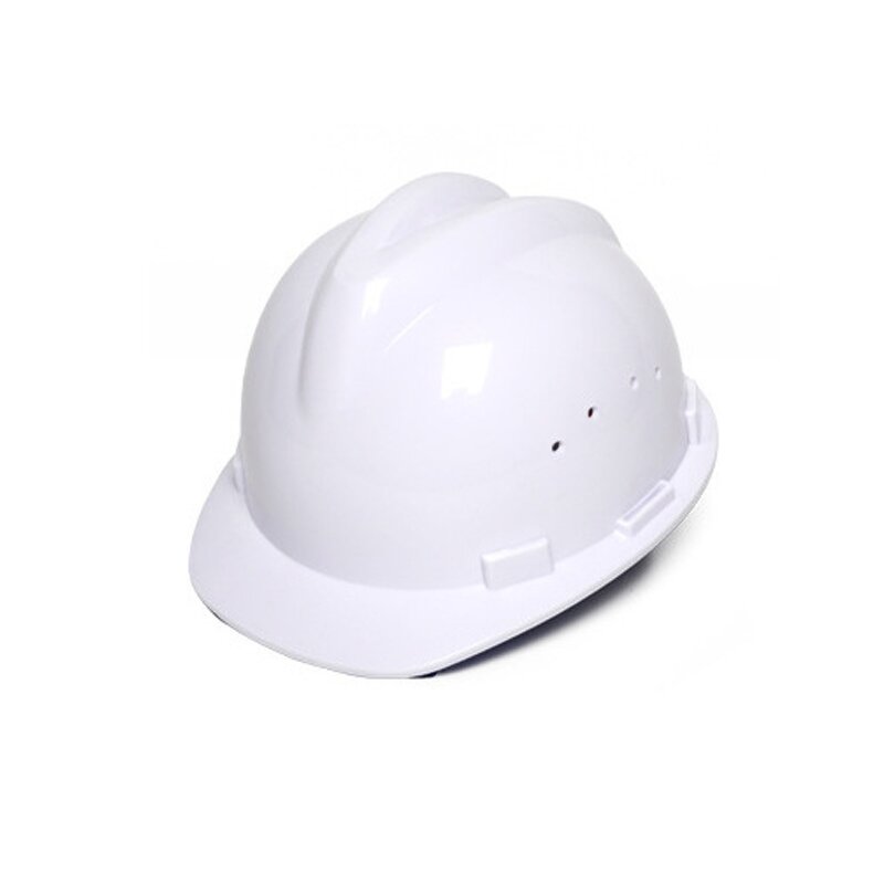 Industrial Safety Helmet Supplier - Custom Logo V Type Slotted for Construction Site Engineers