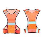 LED Safety Vest Supplier - Adjustable Reflective Flash Driving Night Running Cycling