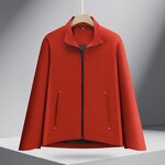 Pilot Windbreaker Manufacturer - Unisex Anti-static Waterproof Soft Shell Zipper Custom