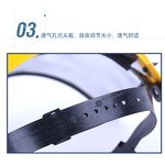 Logging Safety Helmet Factory - Face Shield Steel Mesh Visor for Garden Forest