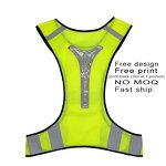 LED Safety Vest Supplier - Adjustable Reflective Flash Driving Night Running Cycling
